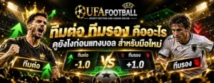 ทีมต่อ ทีมรอง วิธีดูราคาบอลสำหรับมือใหม่